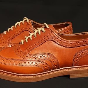 Allen Edmonds McTavish Men's Leather Oxford Wingtip Dress Shoes 9B 4035
